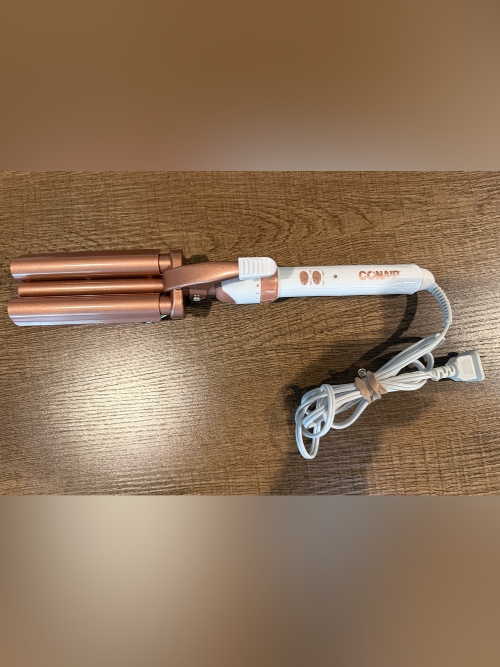 Conair Rose Gold Triple Barrel Hair Waver
